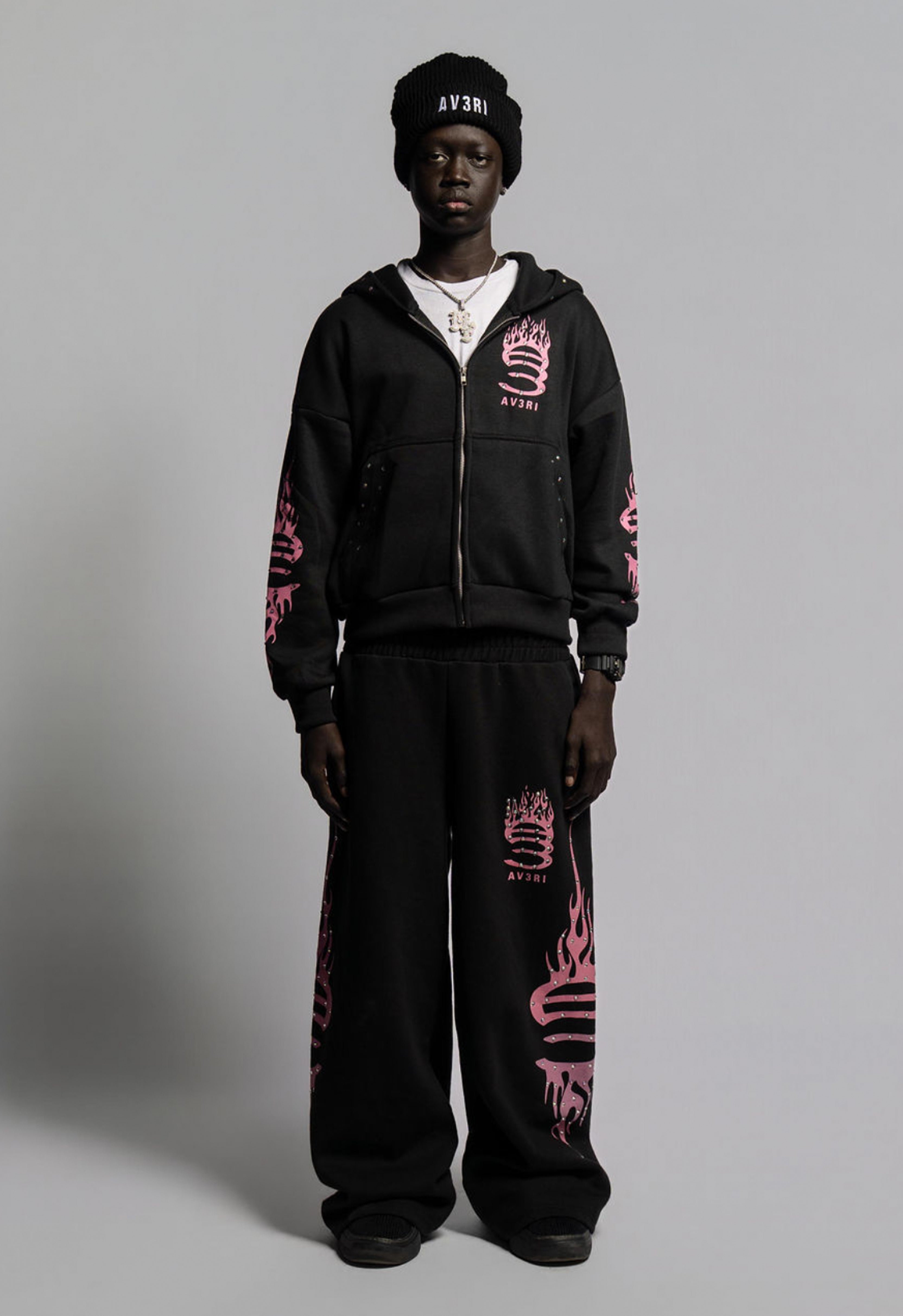 av3ri pink diamond セットアップ パーカー スウェット Pink Diamond Pants Set – AV3RI
