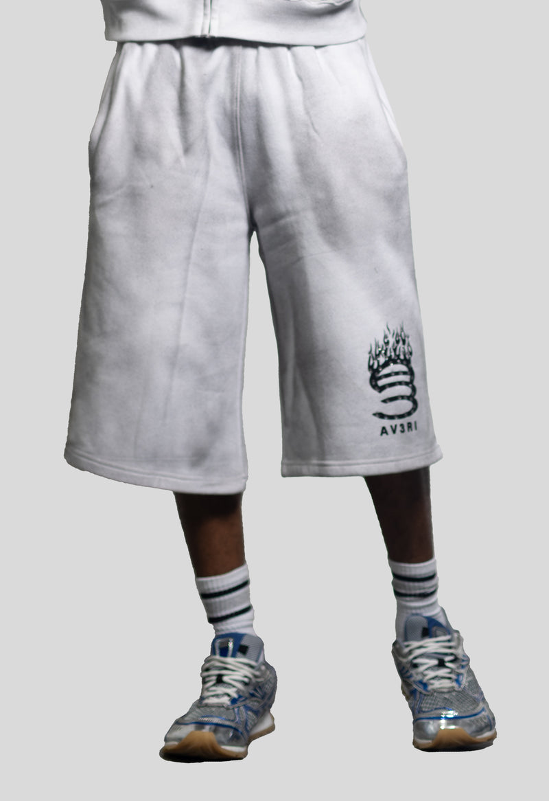 White Diamond Shorts