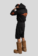 Black Flame Zip-Up