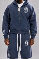 Sea Blue Uniform Hoodie