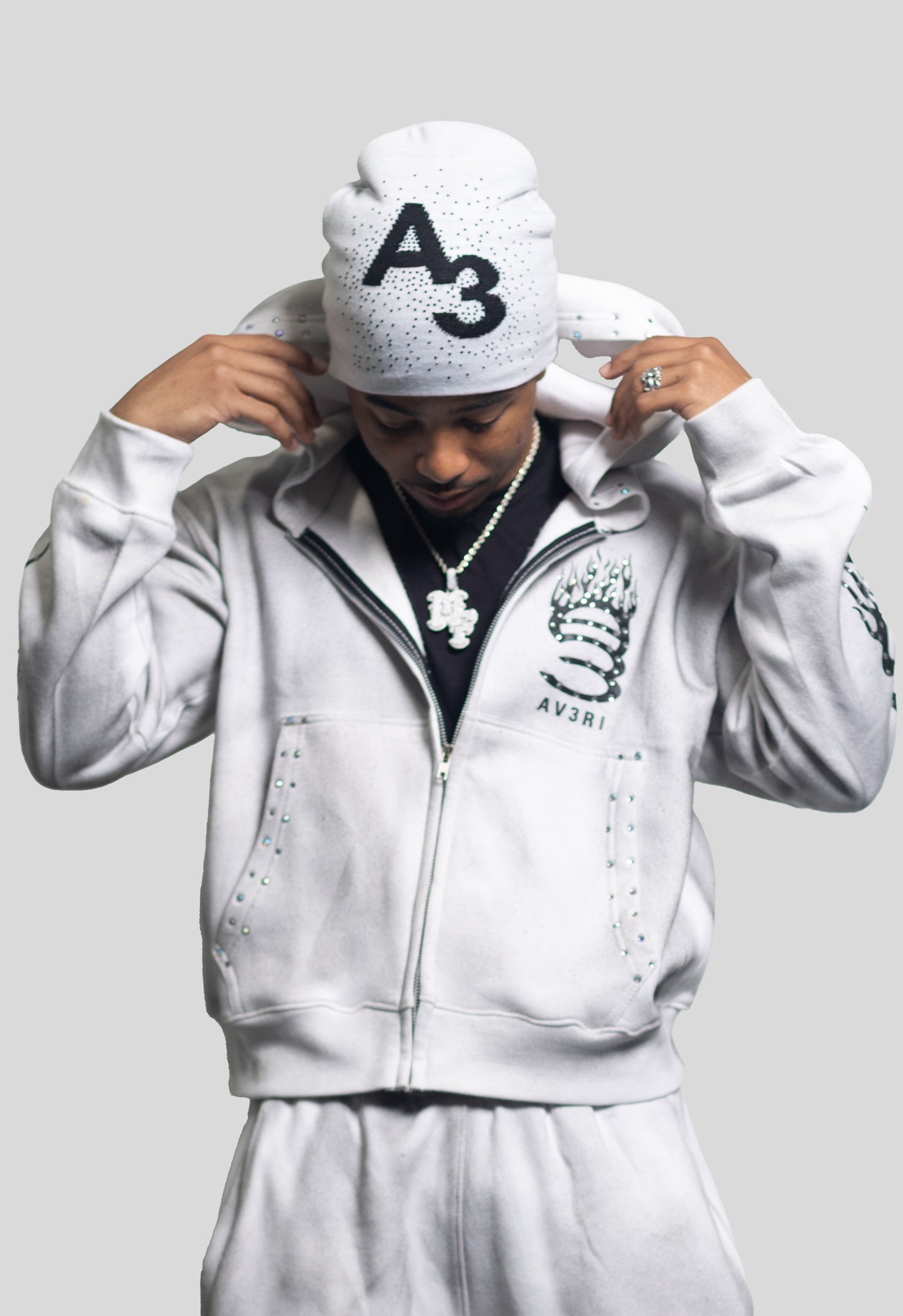 White Diamond Beanie