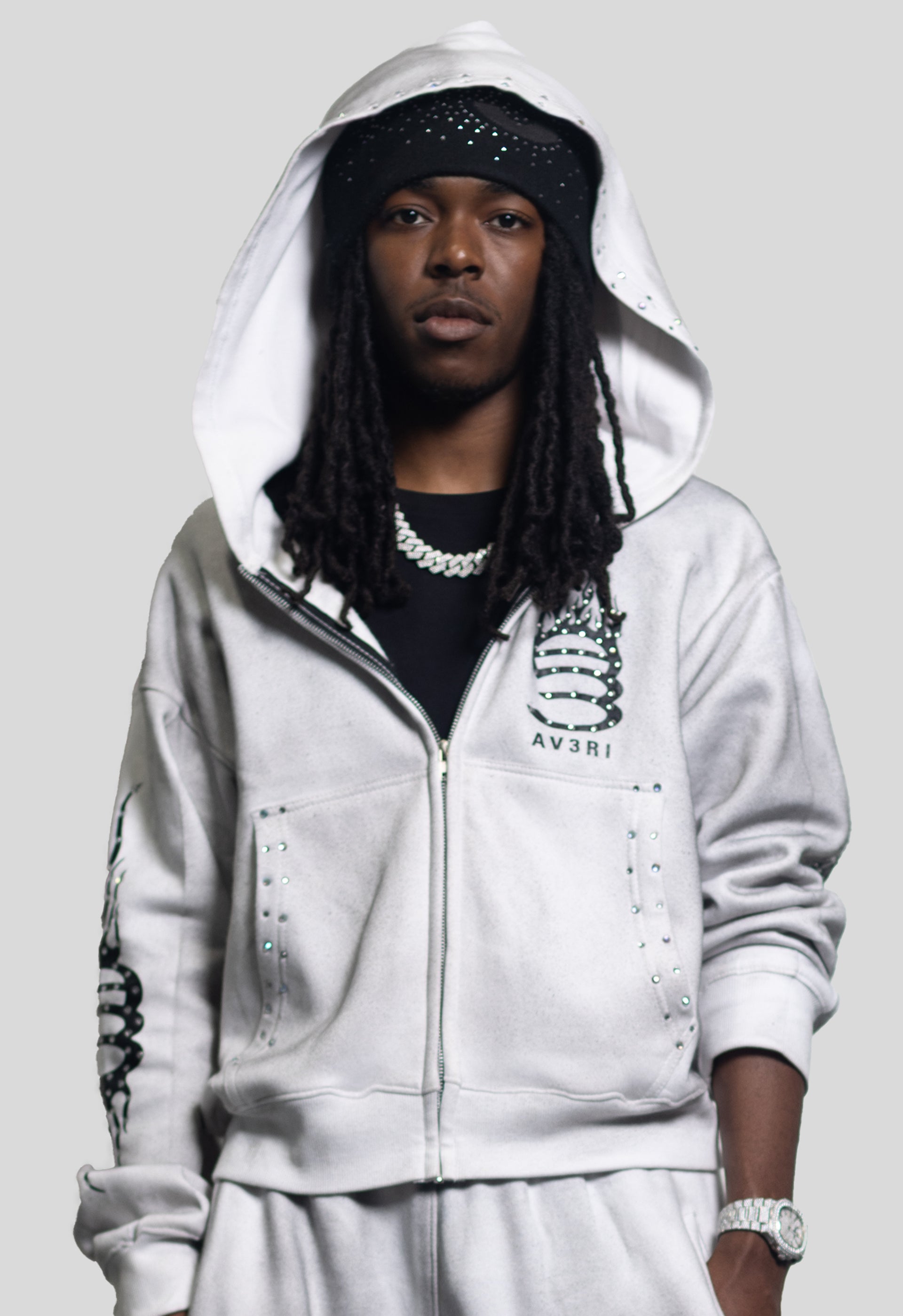 White Diamond Hoodie