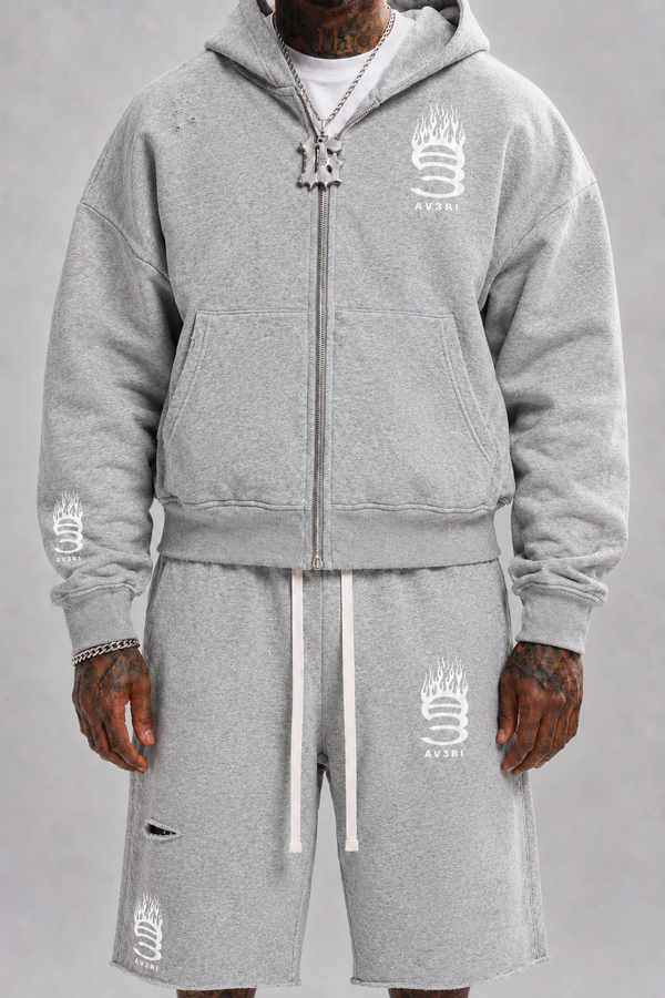 Heather Grey Uniform Hoodie