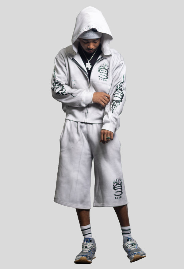 White Diamond Short Set