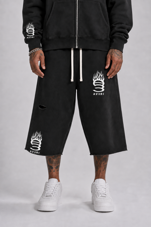 Black Uniform Shorts