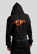 Black Flame Zip-Up