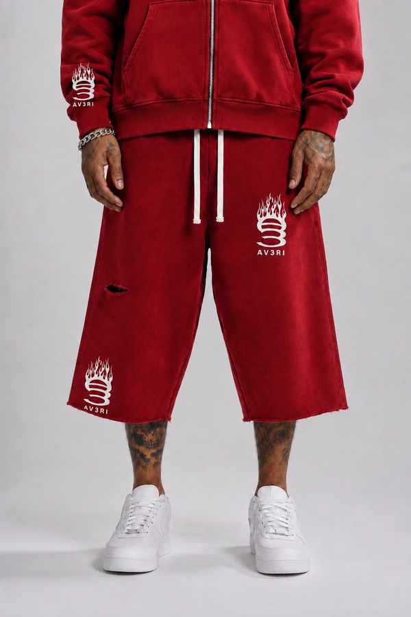 Red Uniform Shorts
