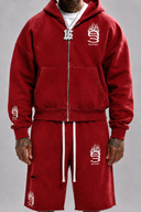 Red Uniform Hoodie