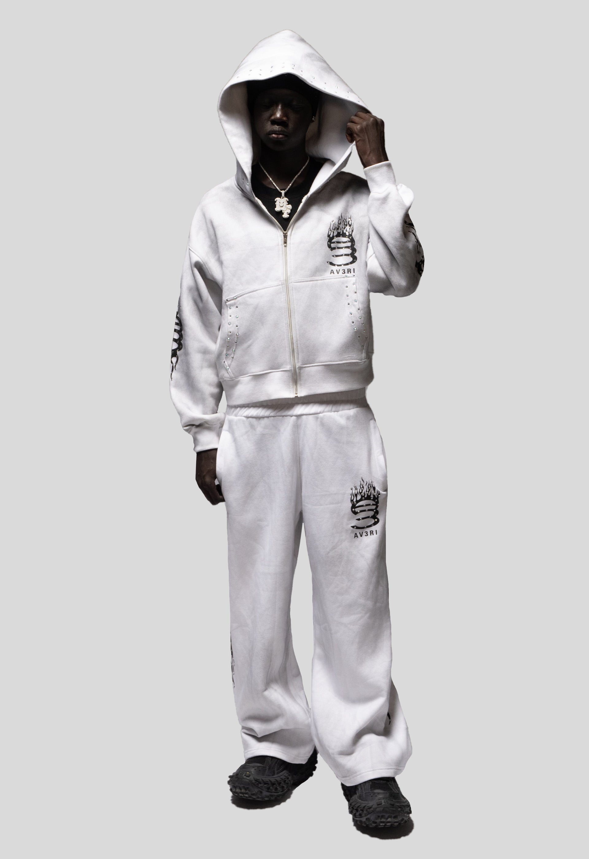 White Diamond Hoodie