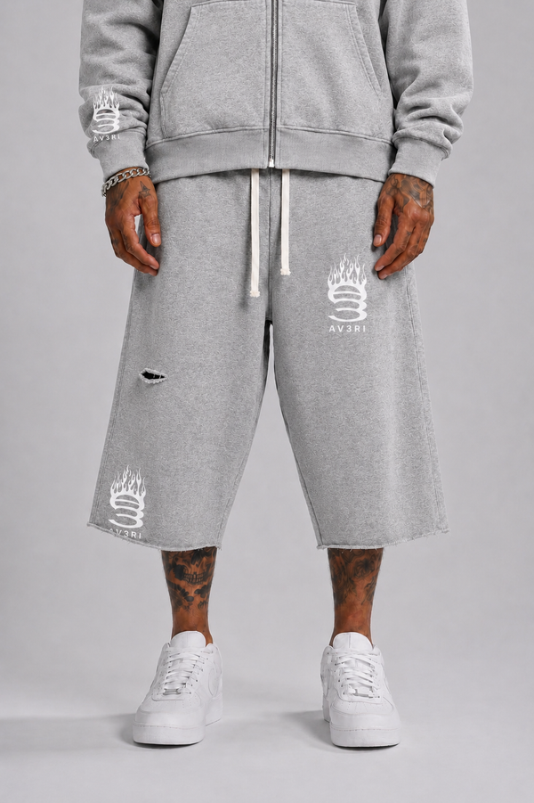 Heather Grey Uniform Shorts