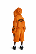 Orange Flame Hoodie