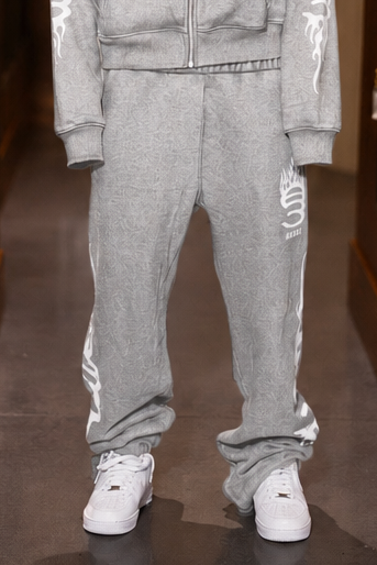 GREY FLAME PANTS