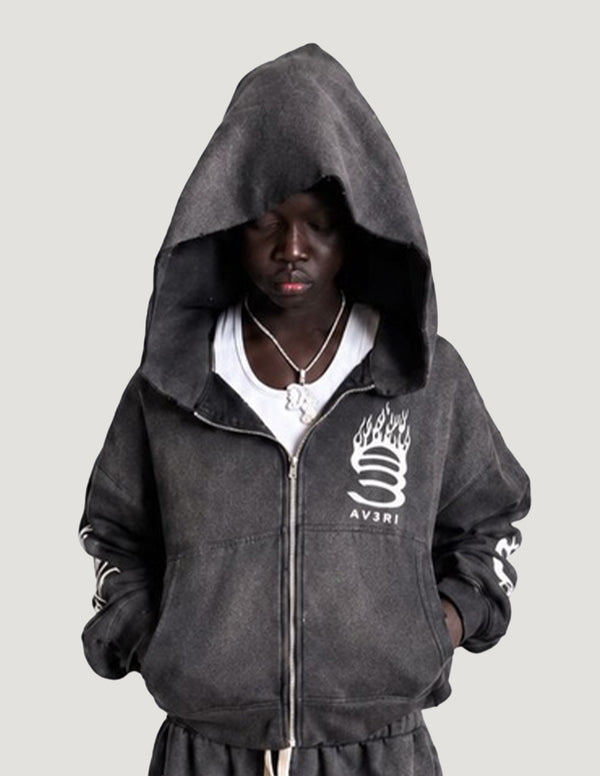 Greystone Flame Hoodie
