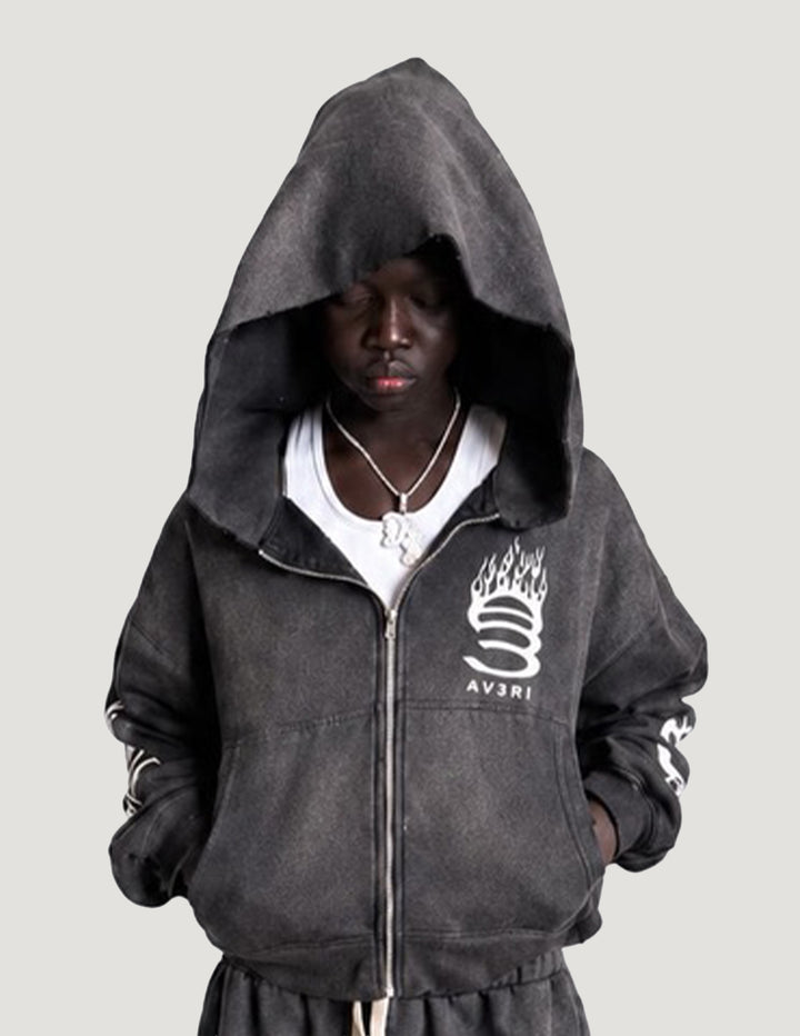 Greystone Flame Hoodie