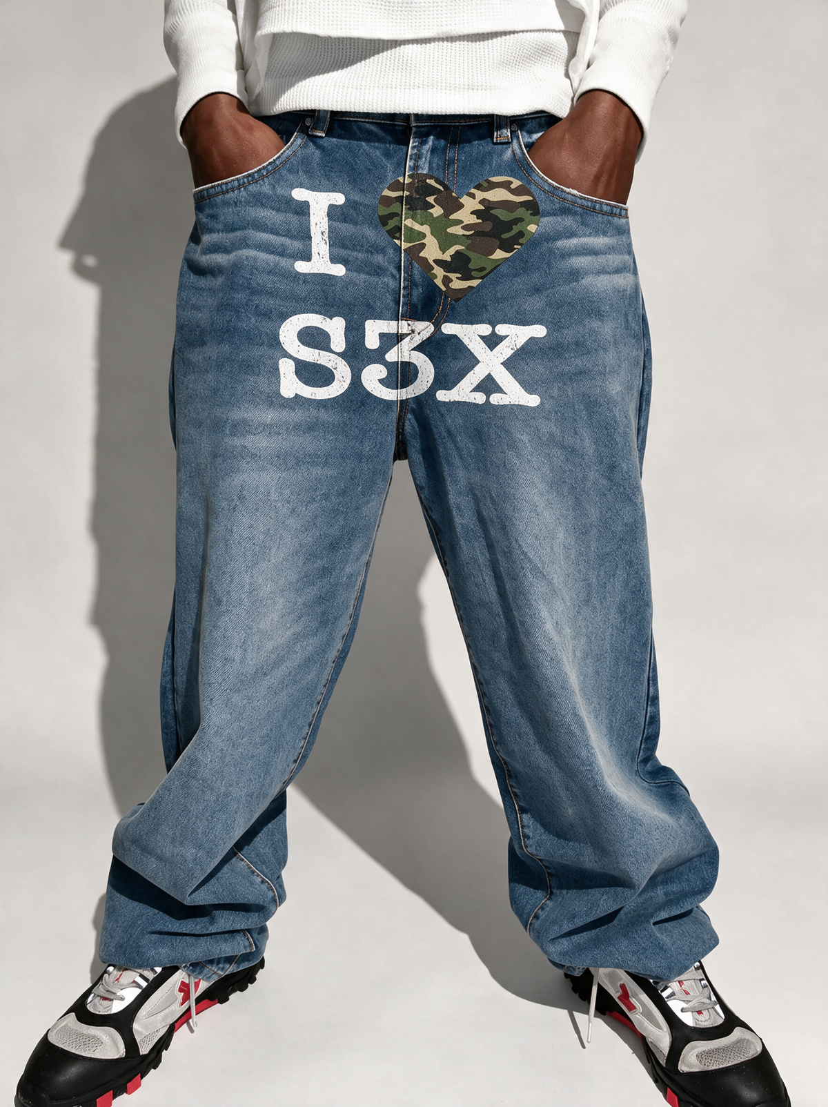 CAMO SEX JEANS