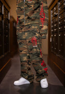 CAMO FLAME PANTS