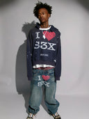 NAVY SEX HOODIE