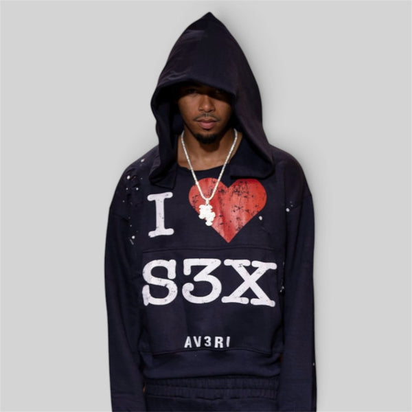 NAVY SEX HOODIE