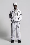 White Nylon Track Pants