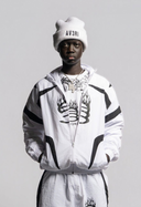 White Nylon Track Jacket