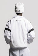 White Nylon Track Jacket