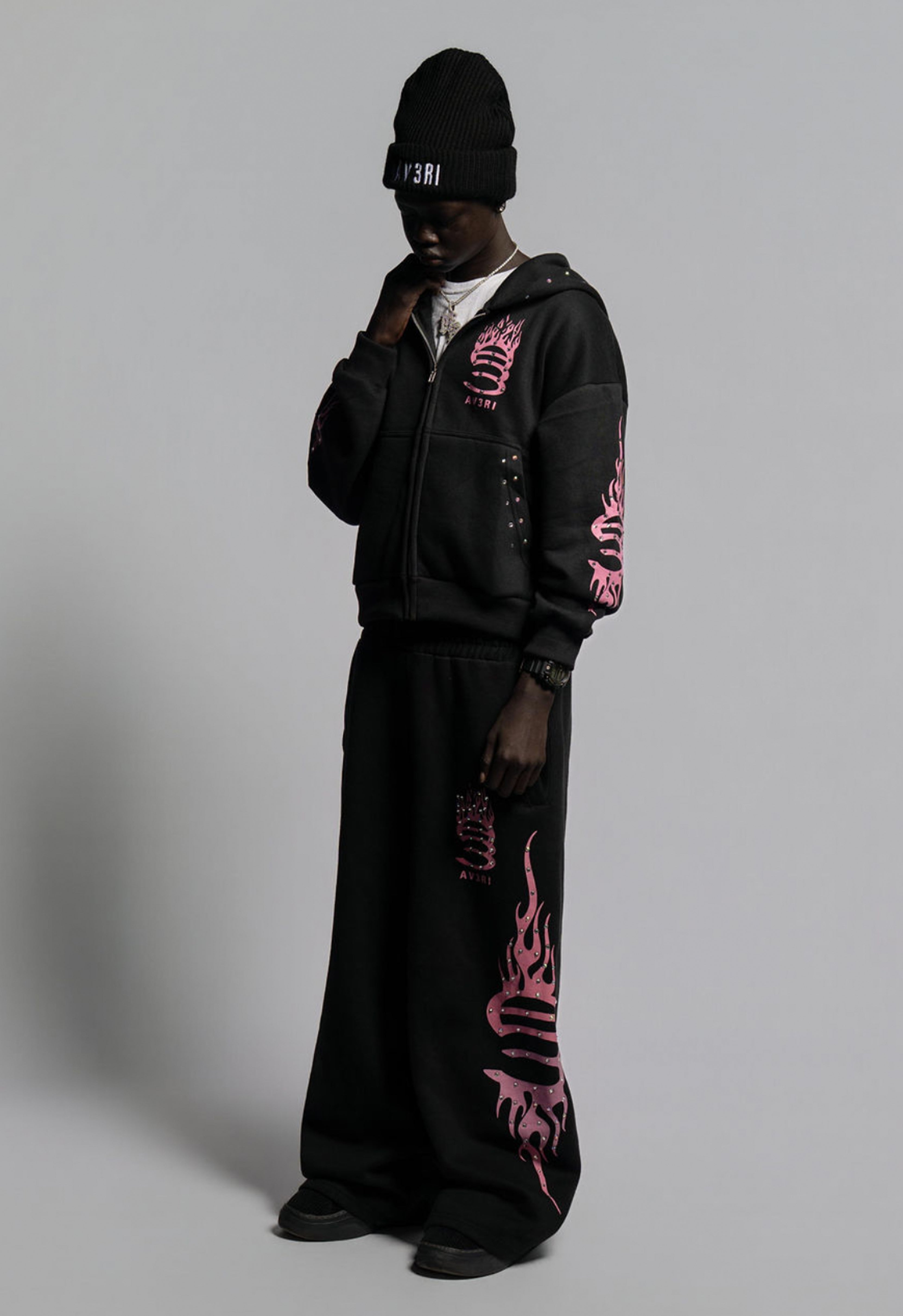 av3ri pink diamond セットアップ パーカー スウェット Pink Diamond Pants Set – AV3RI