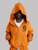 Orange Flame Hoodie