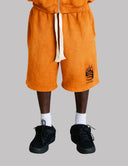 Orange Flame Shorts